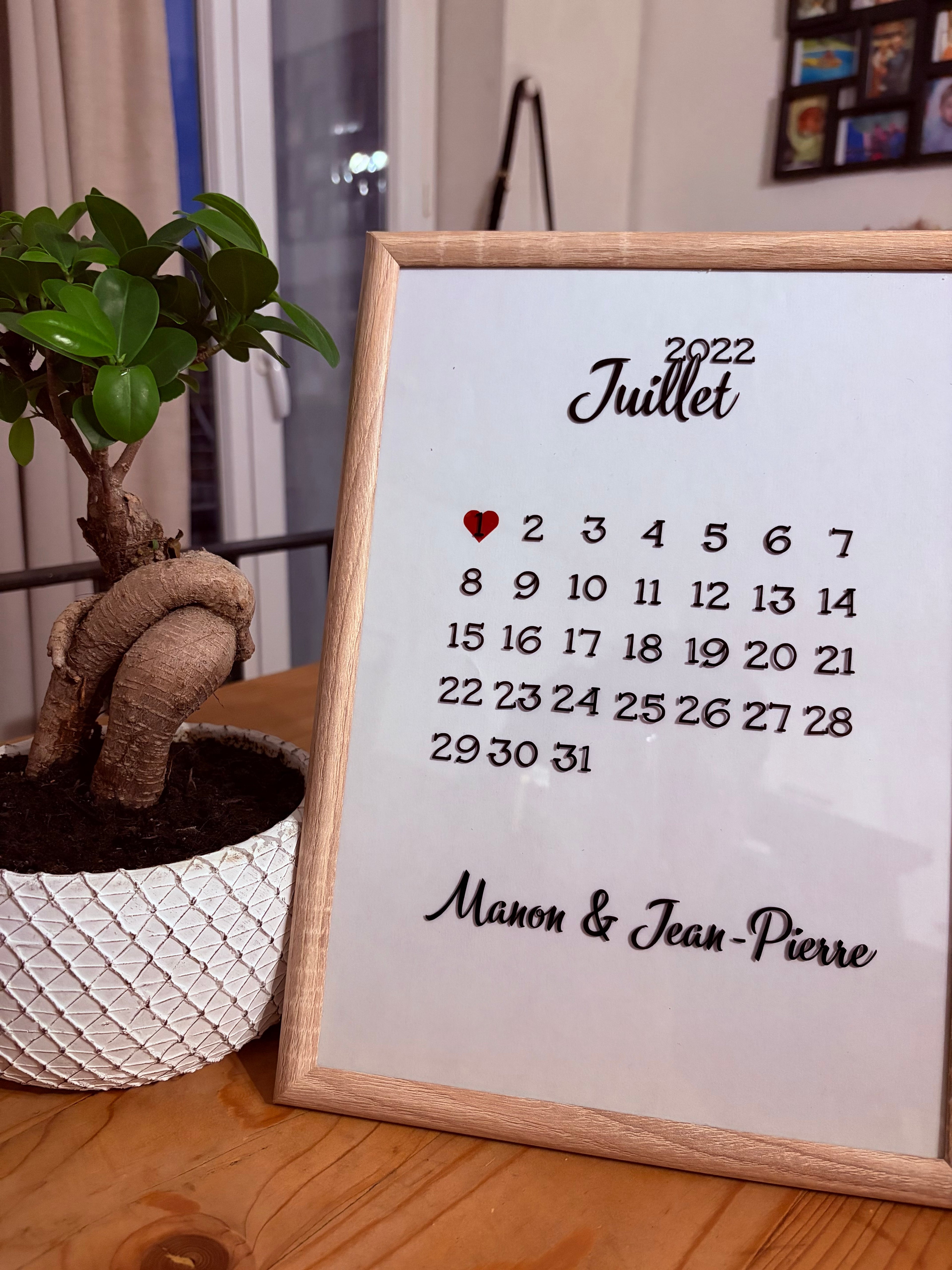Calendrier Date 23X31CM