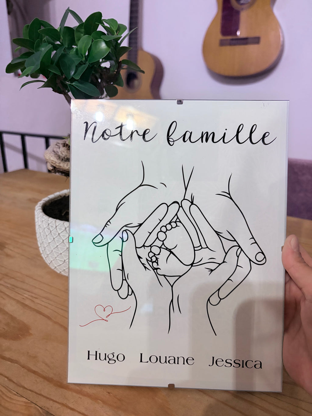 Cadre Famille 18X24CM