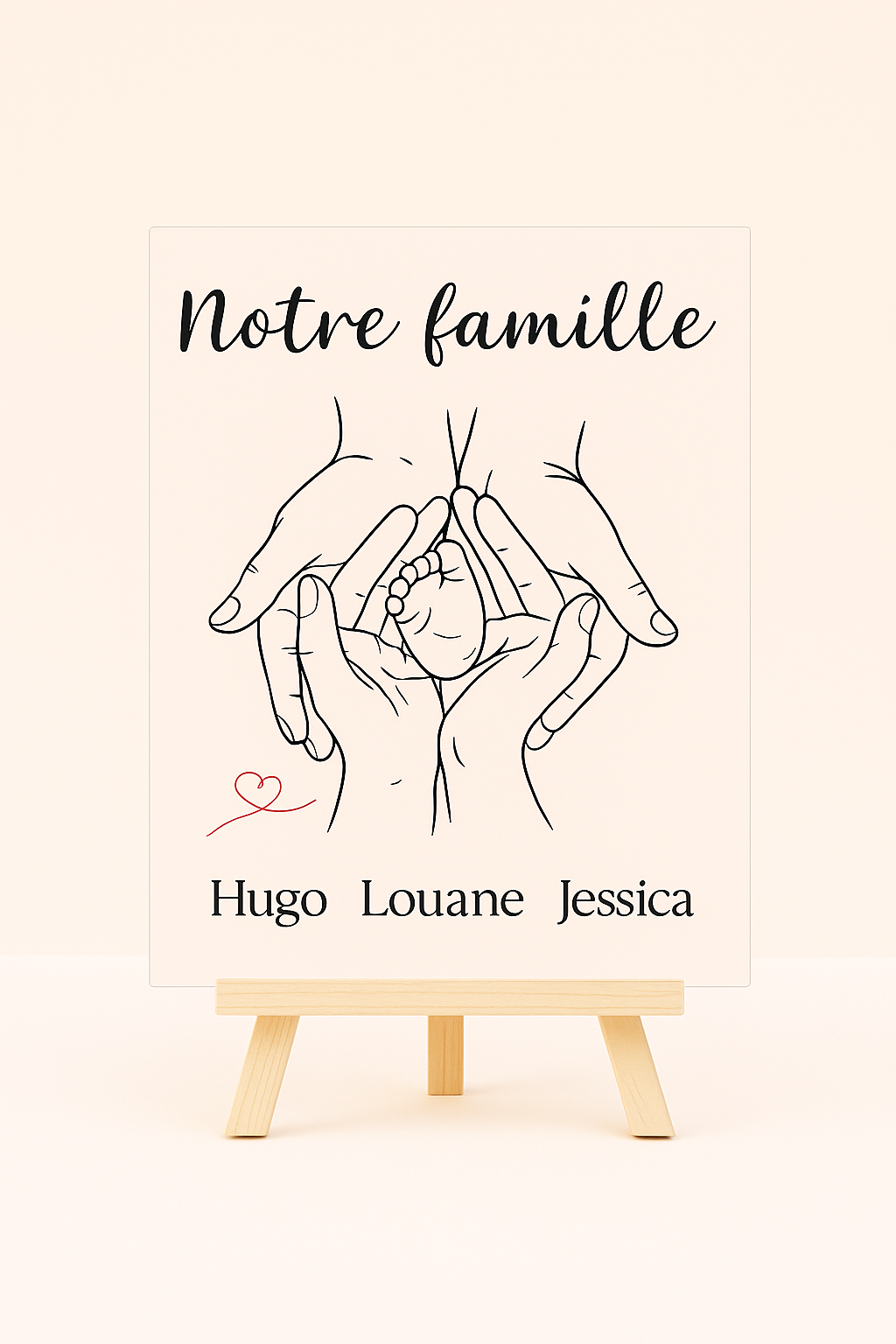 Cadre Famille 18X24CM