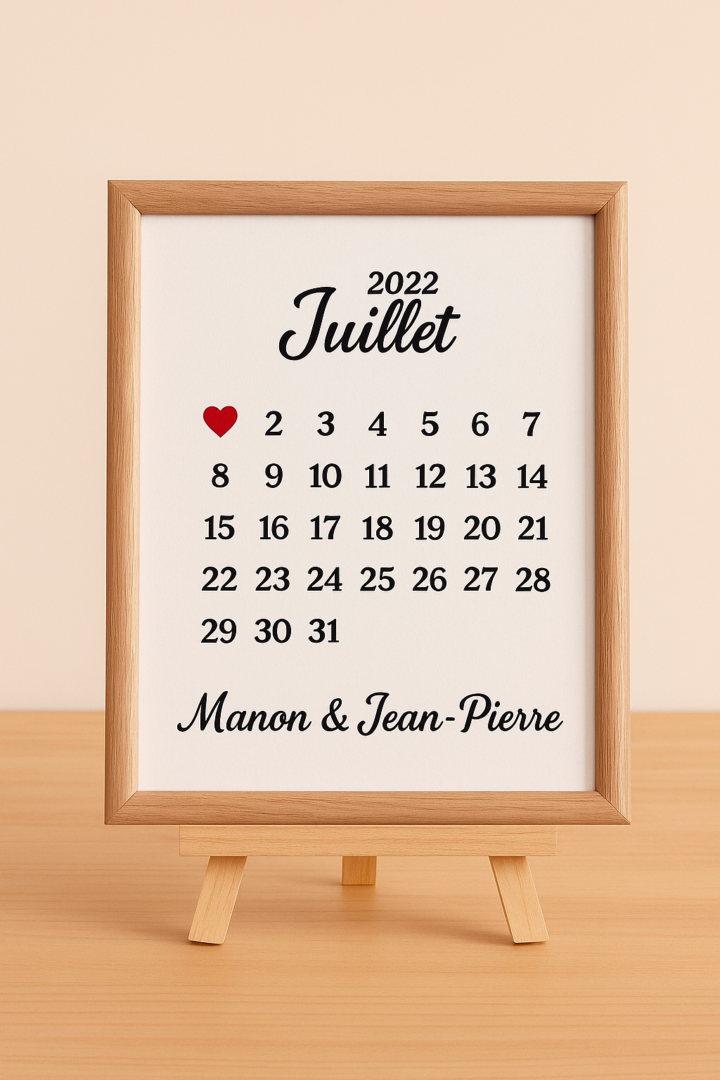Calendrier Date 23X31CM